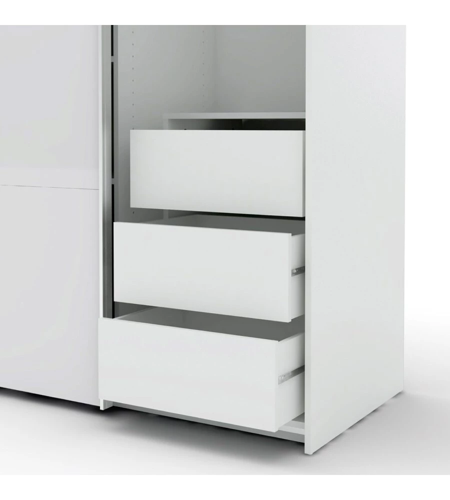 Cassettiera Cassie 3 Cassetti - Bianco 60cm Made In Italy - Foto 6