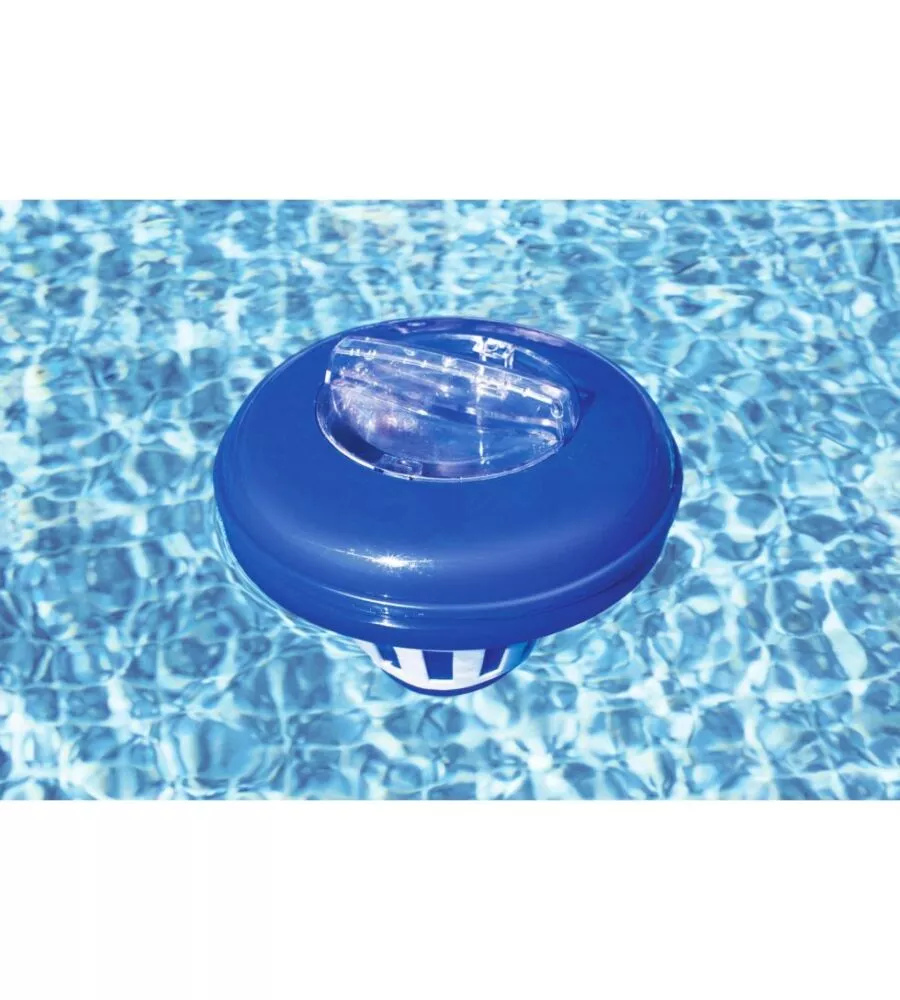 GALLEGGIANTE CHIMICO PER CLORO PISCINE DA 16,5 CM BESTWAY 16X16X17 CM - COD. 58071