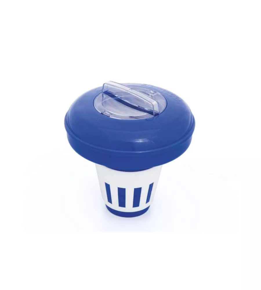 GALLEGGIANTE CHIMICO PER CLORO PISCINE DA 16,5 CM BESTWAY 16X16X17 CM - COD. 58071