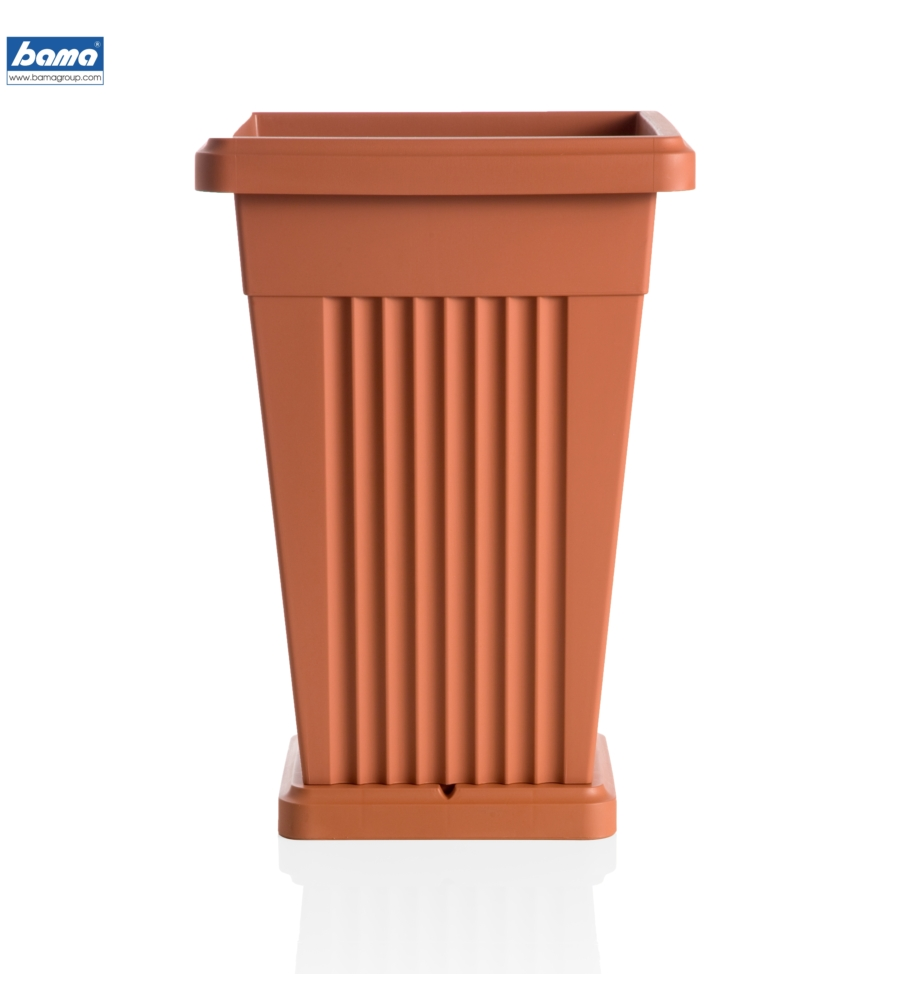 VASO PIRAMIDE TERRACOTTA