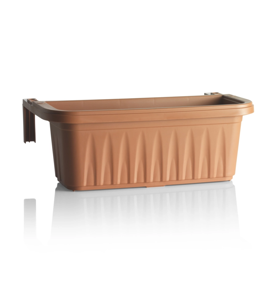 FIORIERA DA BALCONE BAMA "RONDINE" TERRACOTTA 50 CM