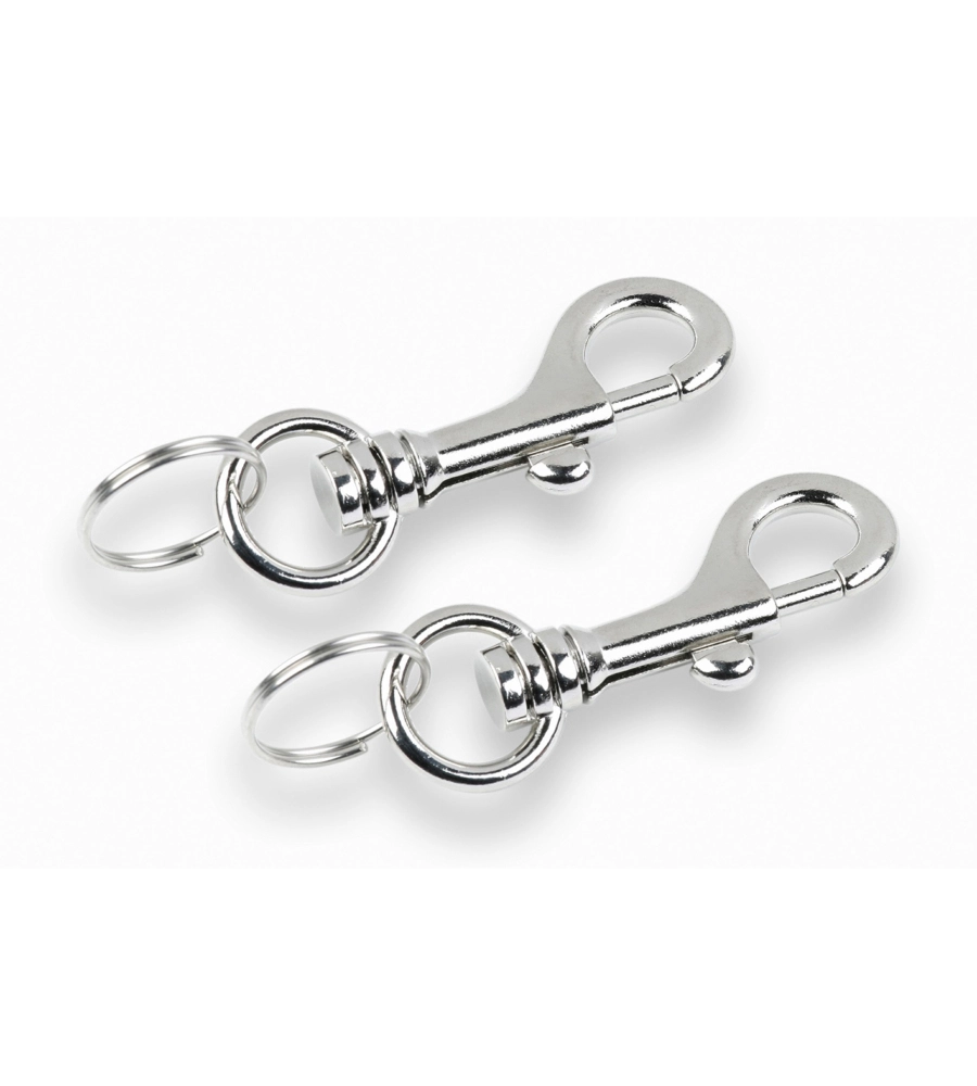 MOSCHETTONI CON ANELLO 2 PZ.