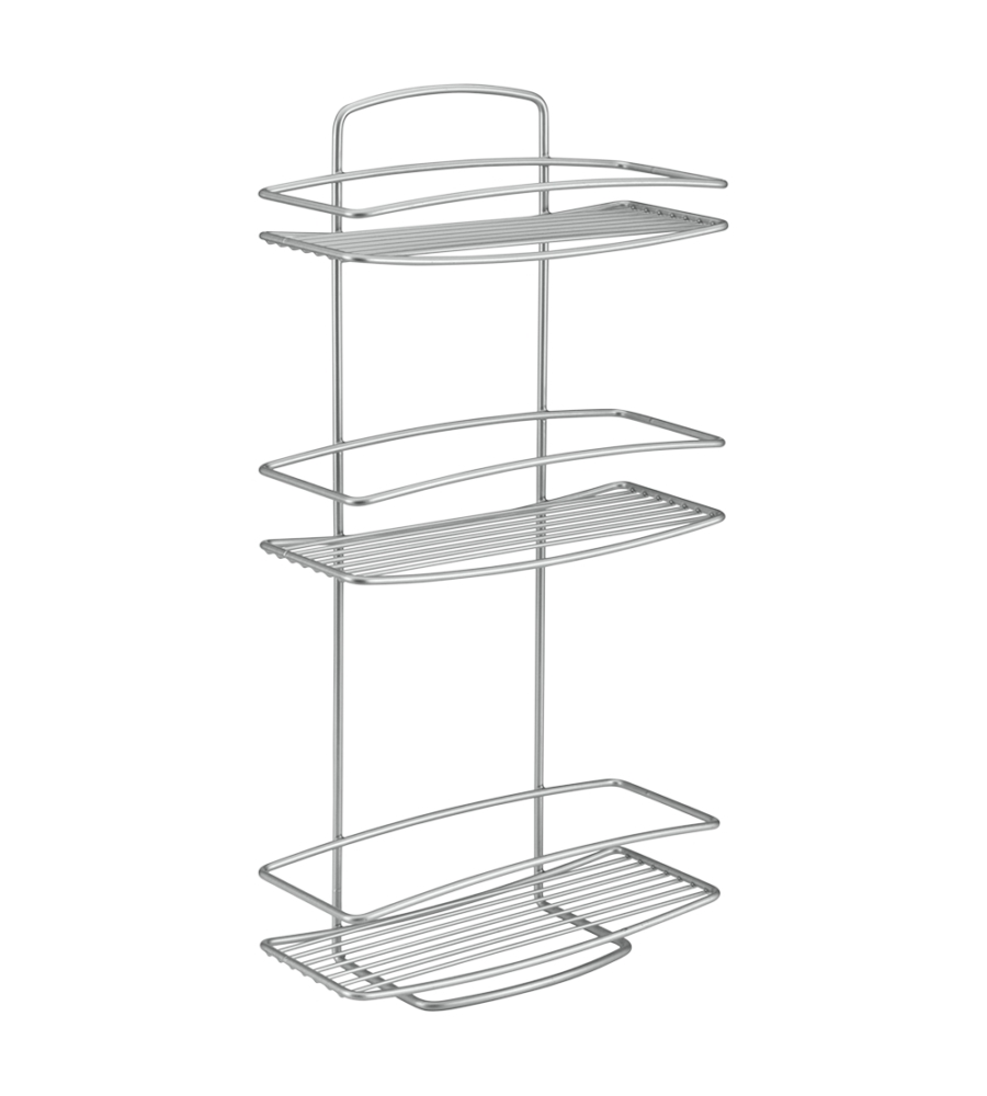 MENSOLA RETTANGOLARE 3 PIANI CM26X11X53 ONDA