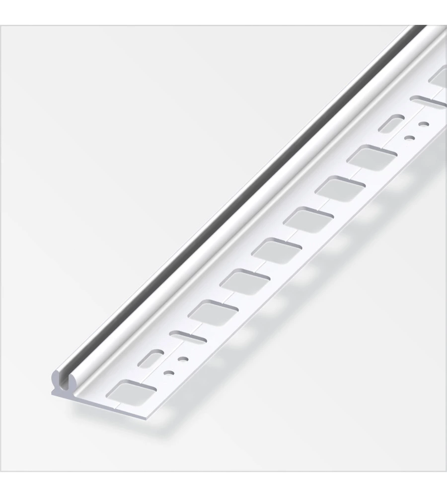 PROFILO DI SUPPORTO 5,5-8,5 PVC BIANCO - 1 METRO.