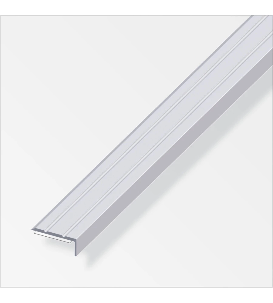 TERMINALE ALLUMINIO ARG 25 x 8 AA SV 1 METRO.