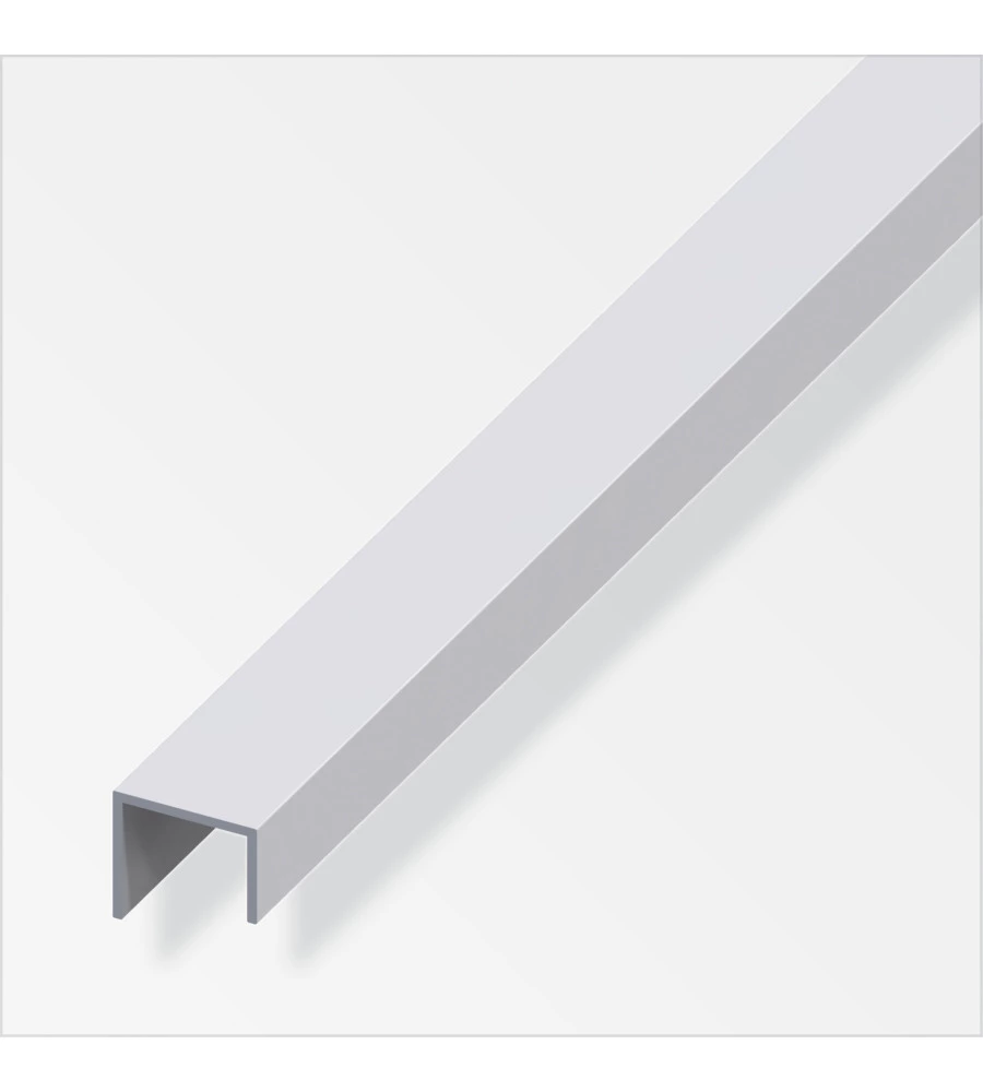 PROFILO MANIGLIA ALLUMINIO ARG      20x22x15  1 METRO.