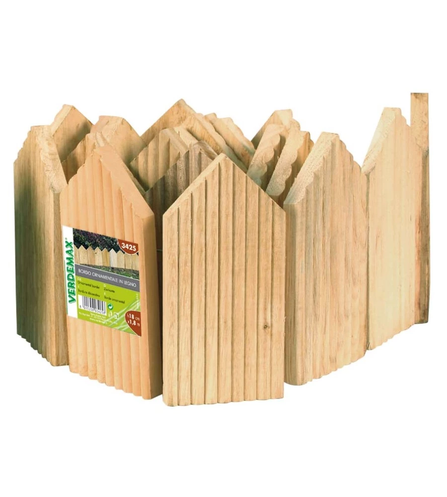 BORDO ORNAMENTALE LEGNO 1.8X1.8CM NATURALE