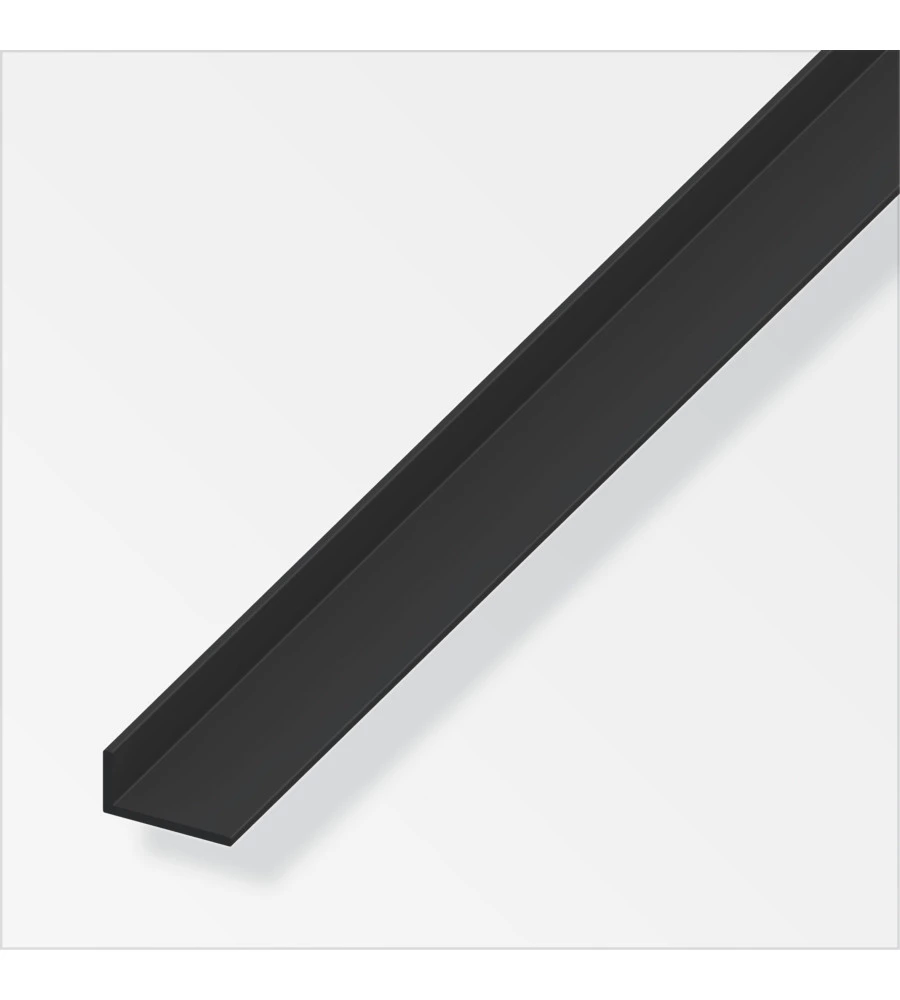 ANGOLARE PVC NERO 20x10x1 - 1 METRO.