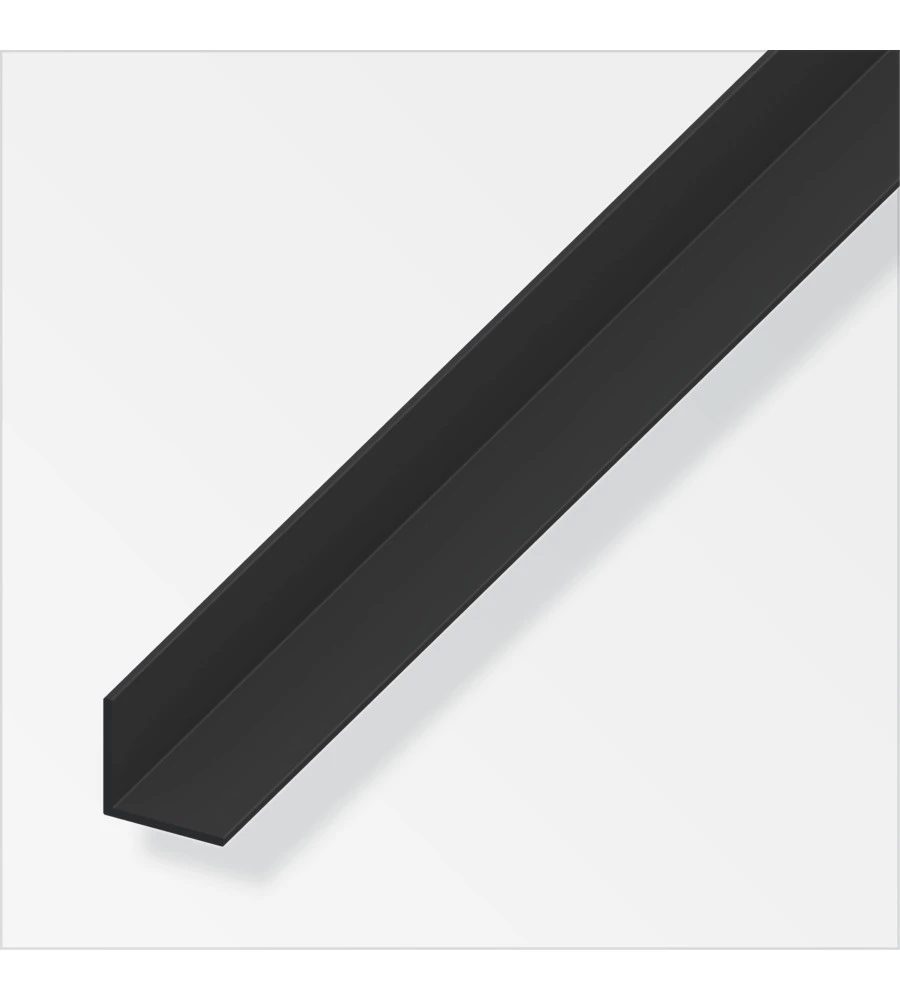 ANGOLARE PVC NER O20x20x1 - 1 METRO.
