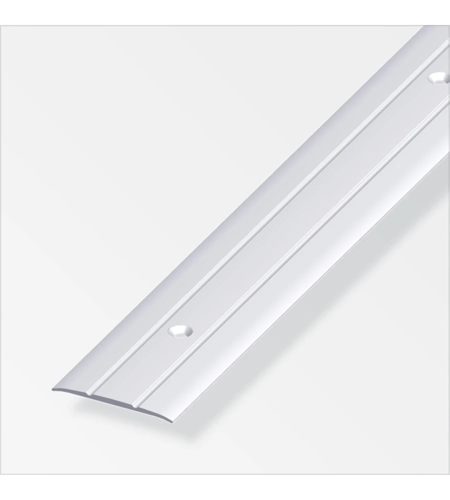 COPRISOGLIA 37x2.5 ALLUMINIO ARGENTO FOR. - 2 METRI.