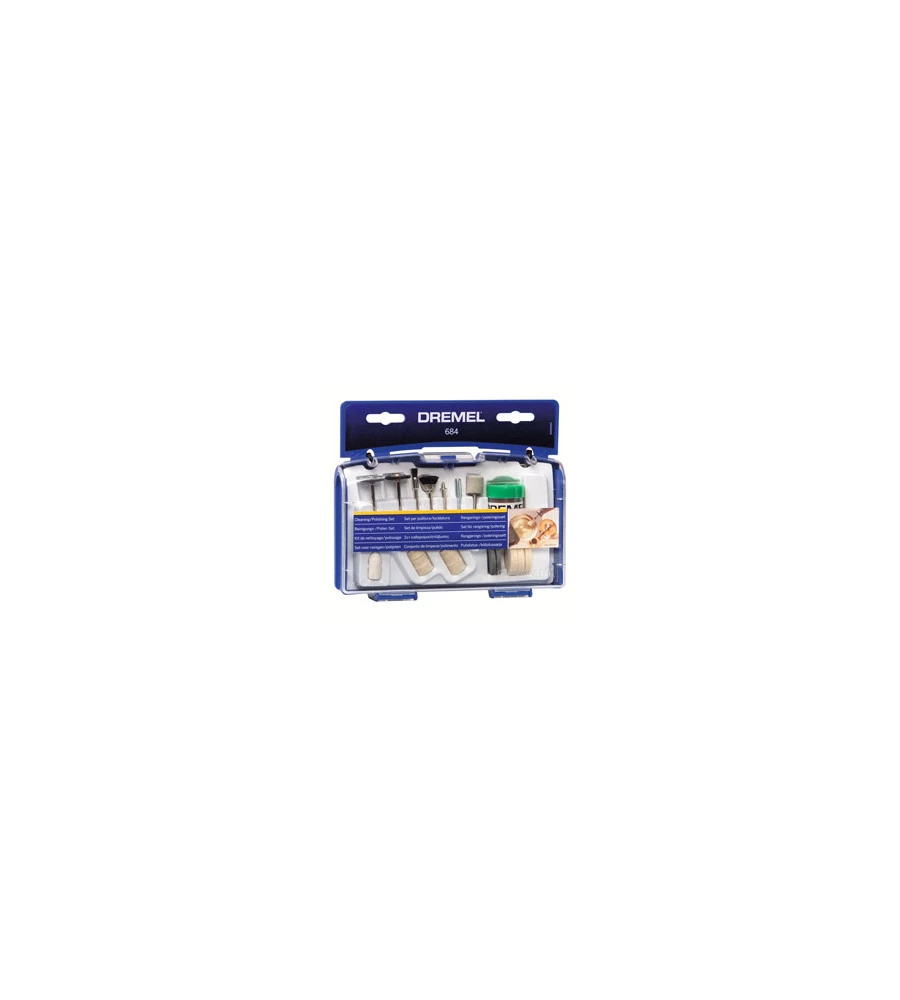 DREMEL SET 20 ACCESSORI PER LUCIDARE - BOSCH.