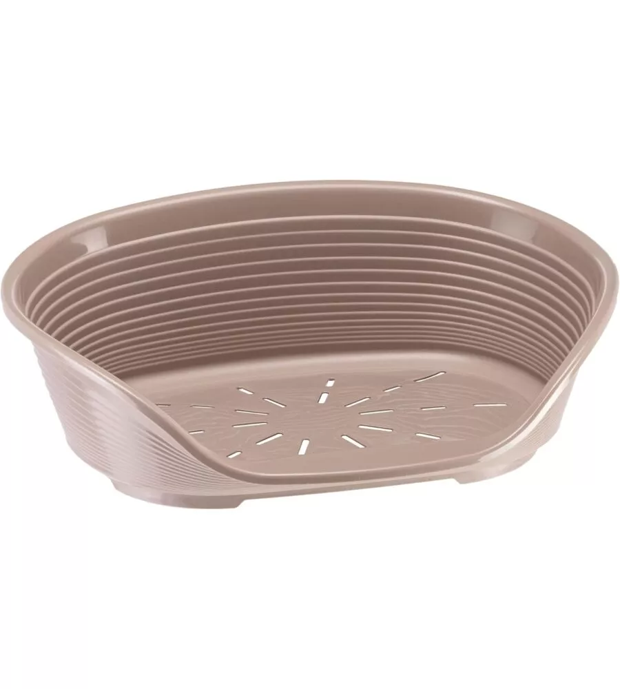 CUCCIA DA INTERNO PER CANI E GATTI FERPLAST "SIESTA DELUXE 2" TORTORA 49X36X17,5 CM