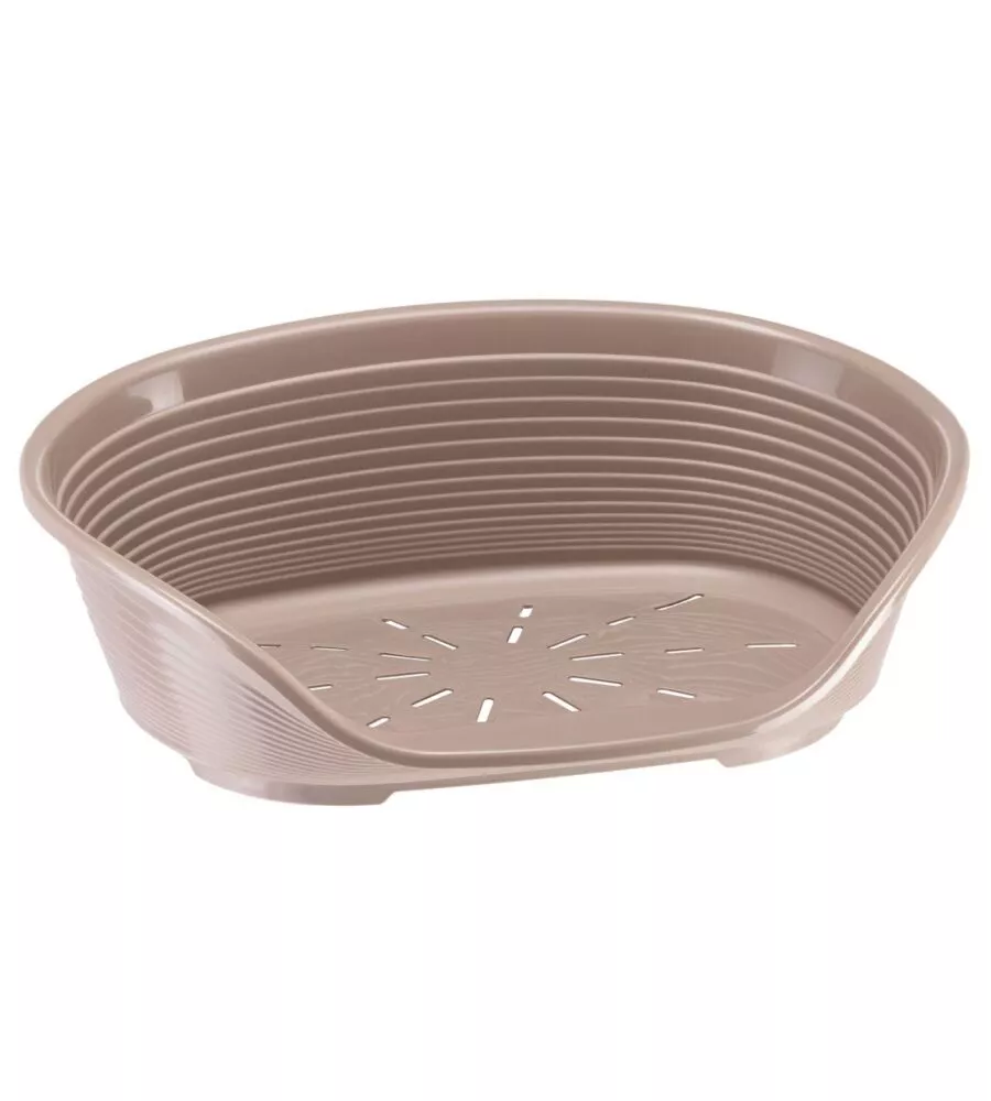 CUCCIA DA INTERNO PER CANI E GATTI FERPLAST "SIESTA DELUXE 4" TORTORA 61,5X45X21,5 CM