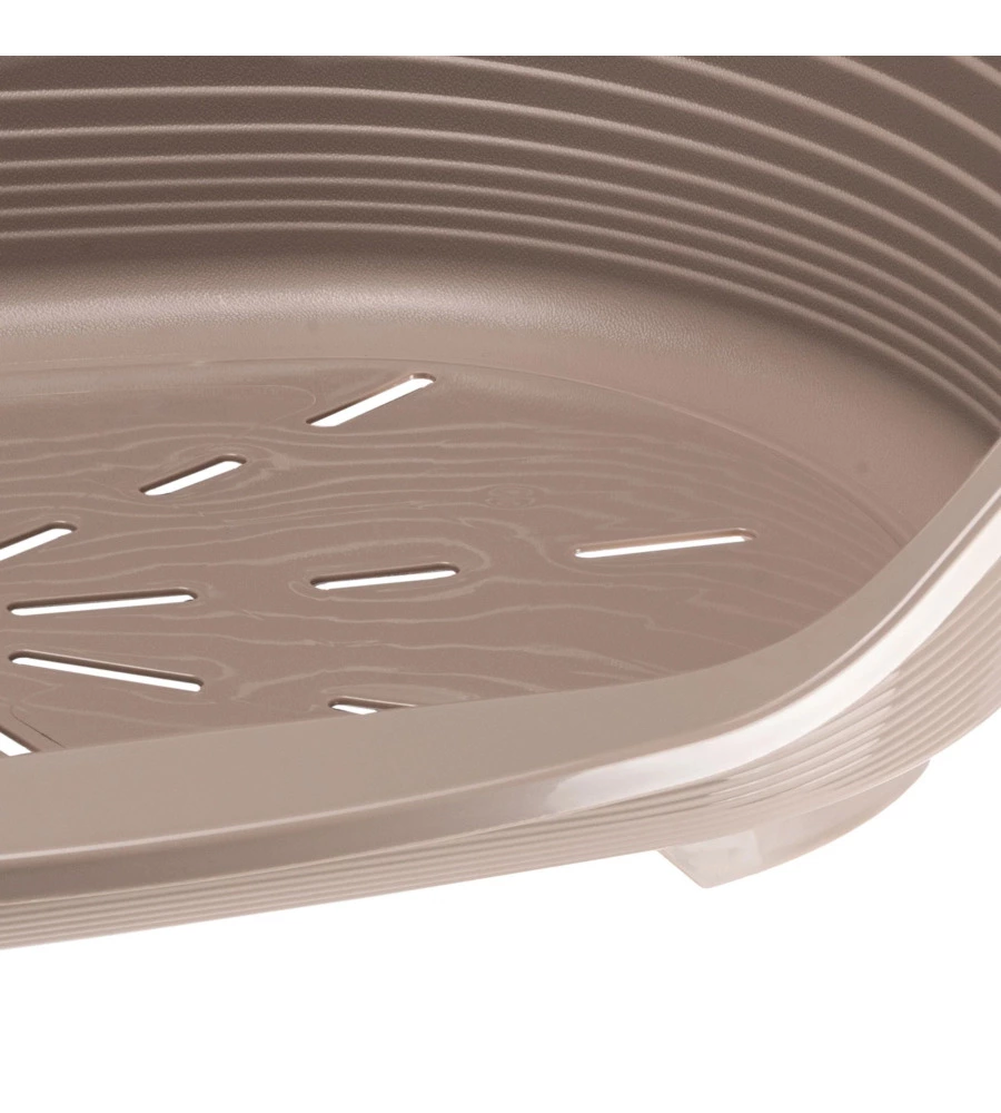 CUCCIA DA INTERNO PER CANI E GATTI FERPLAST "SIESTA DELUXE 4" TORTORA 61,5X45X21,5 CM