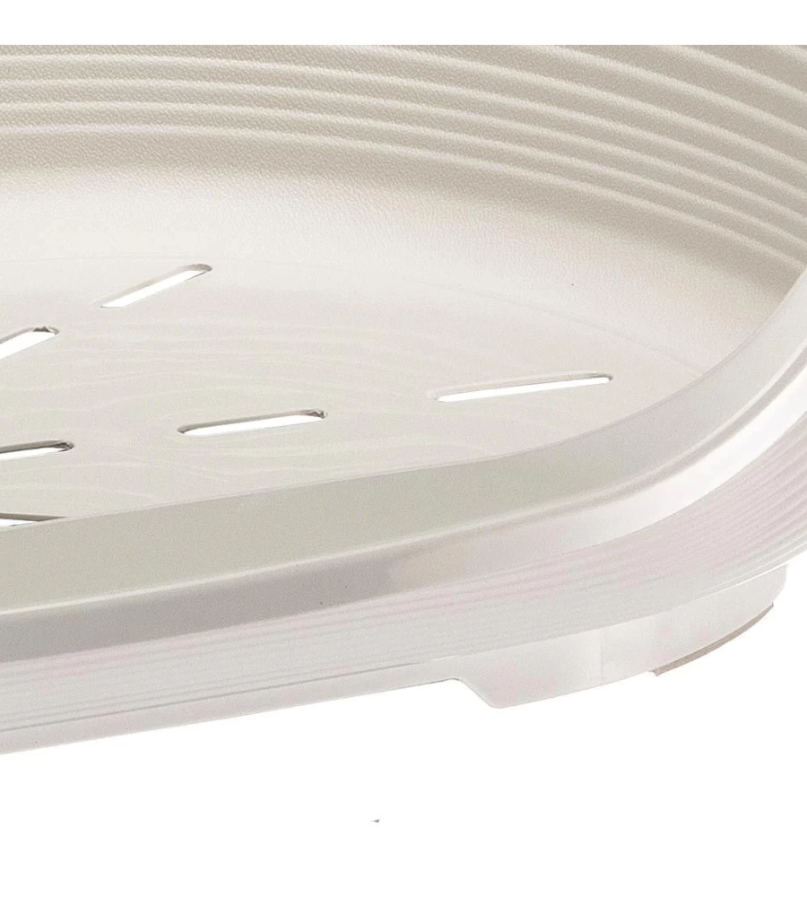 CUCCIA DA INTERNO PER CANI E GATTI "SIESTA DELUXE 6" BIANCO, 70,5X52X23,5 CM - FERPLAST
