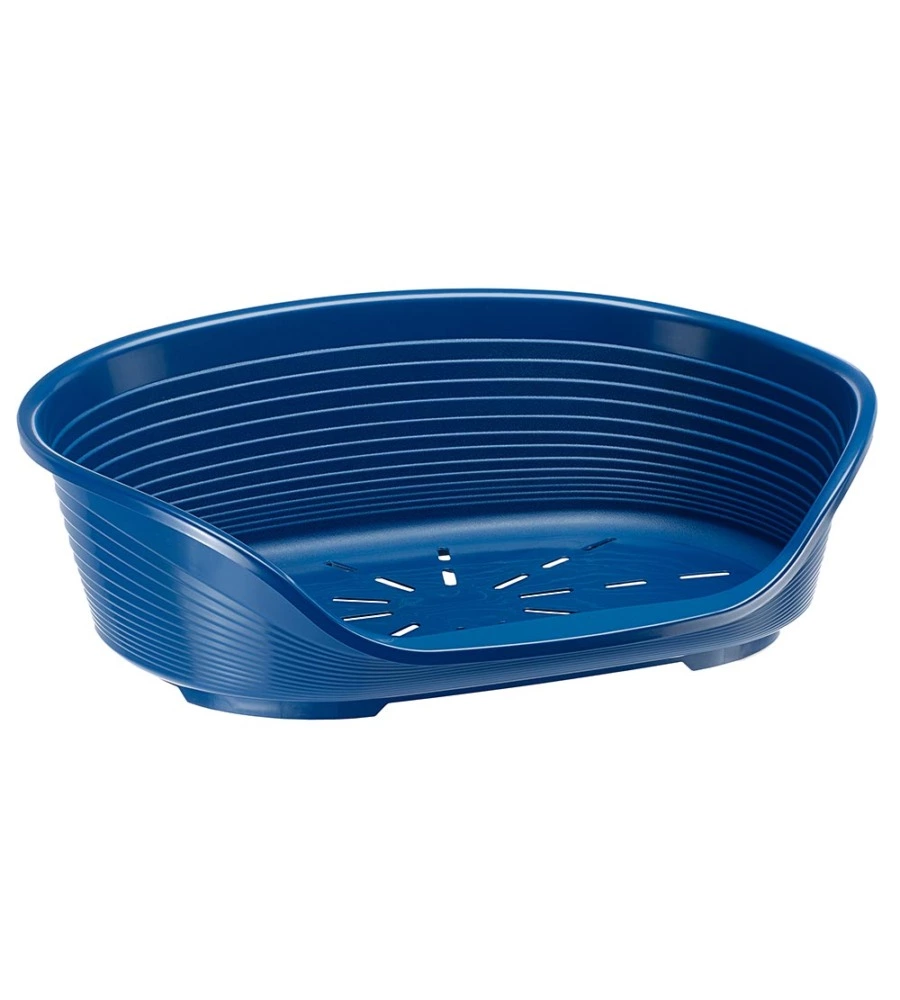 CUCCIA DA INTERNO PER CANI E GATTI "SIESTA DELUXE 6" BLU, 70,5X52X23,5 CM - FERPLAST