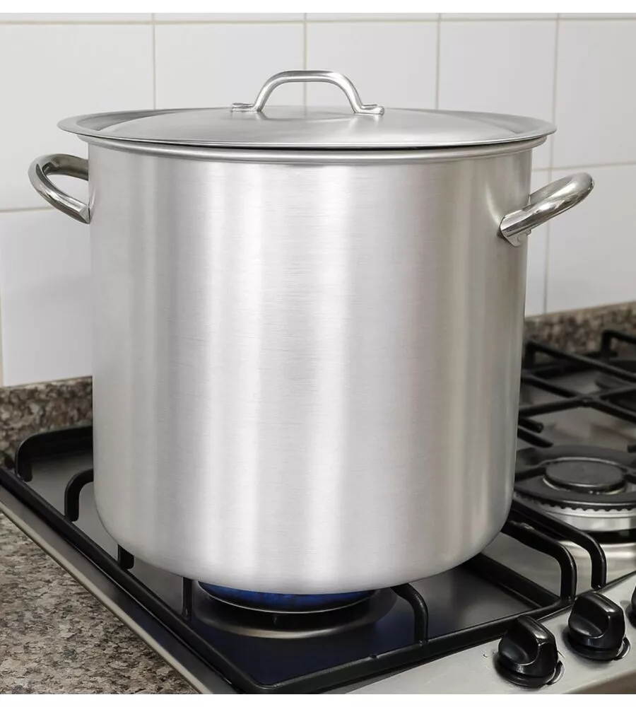 PENTOLA IN ALLUMINIO CON COPERCHIO 36 CM