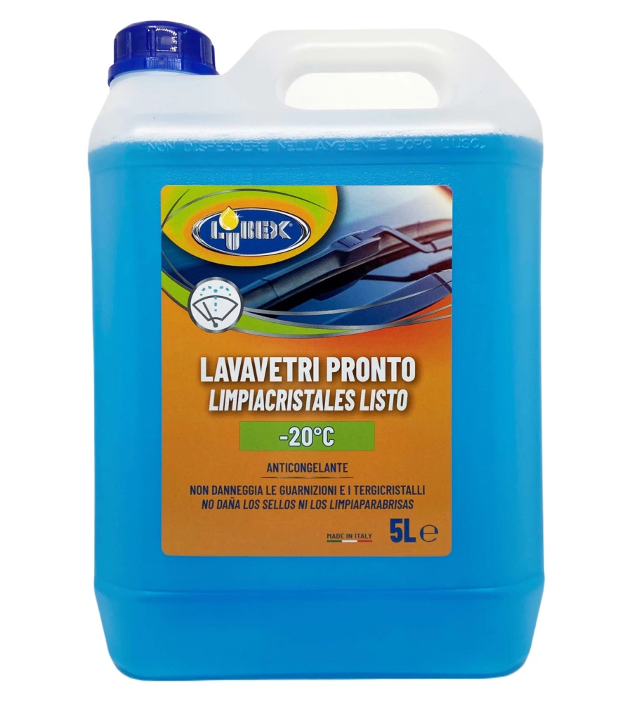 LIQUIDO LAVAVETRI INVERNALE PRONTO LUBEX "OCEAN" 5L