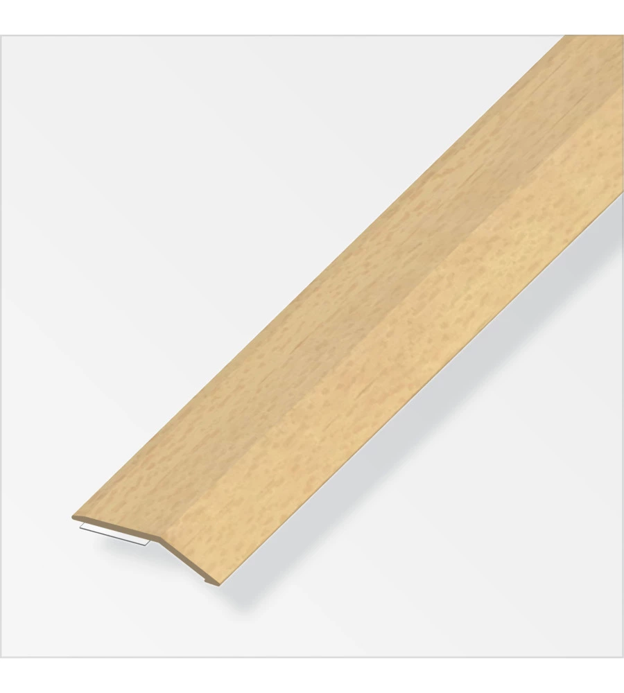 PROFILO DI COMPENSAZIONE 34x8 PVC FAGGIO - 1 METRO.