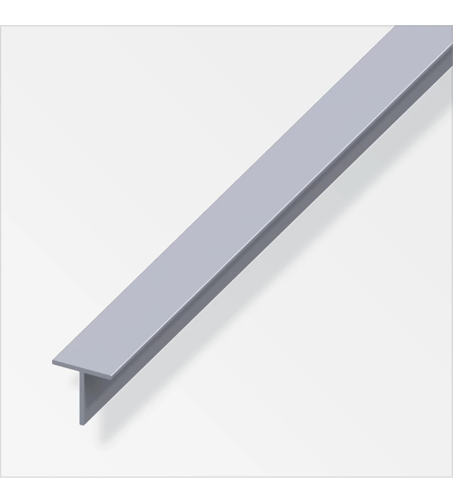 PROFILO A T 15.5x1.5 ALLUMINIO NATURALE - 1 METRO.