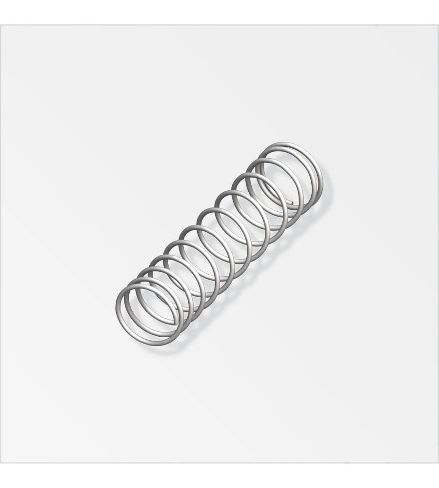 MOLLE DI COMPRESSIONE RINF 11.5 ACCIAIO 2 PEZZI.