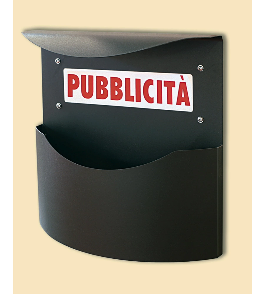 CASSETTA PUBBLICITA CON TETTO GHISA
