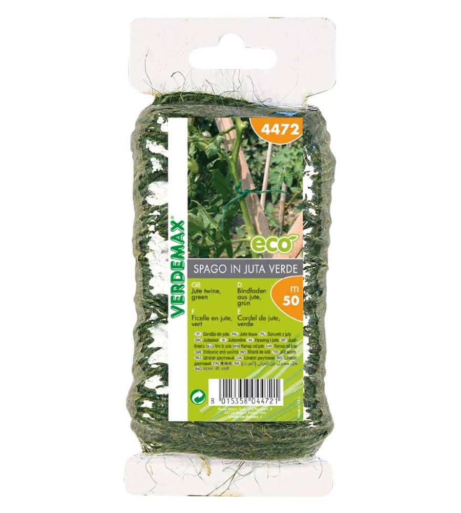 SPAGO IN JUTA BLISTER M50 VERDE