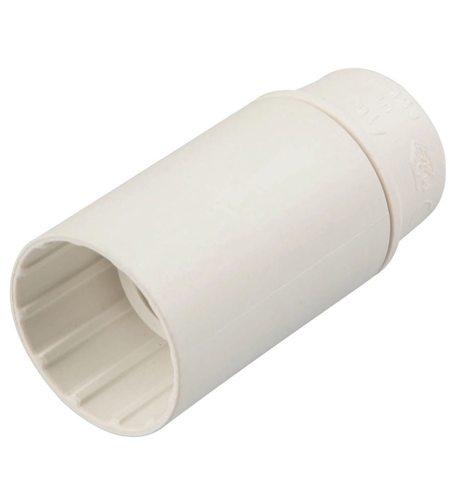 POLY POOL - PORTALAMPADA E14 CORPO LISCIO BIANCO