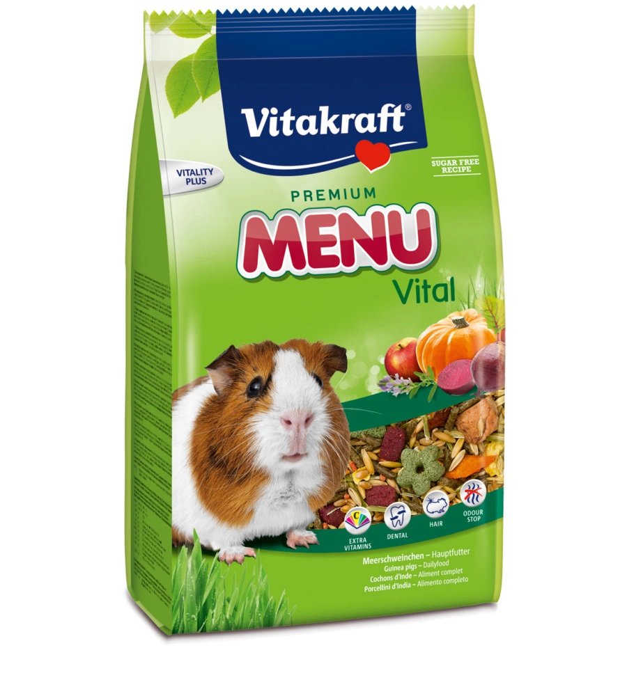 MENU VITAL PORCELLINI D' INDIA - 1 KG - VITAKRAFT