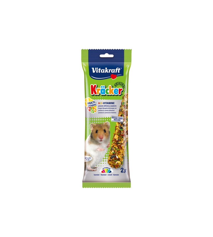 2 KRACKER MULTIVITAMINICI PER CRICETI - VITAKRAFT