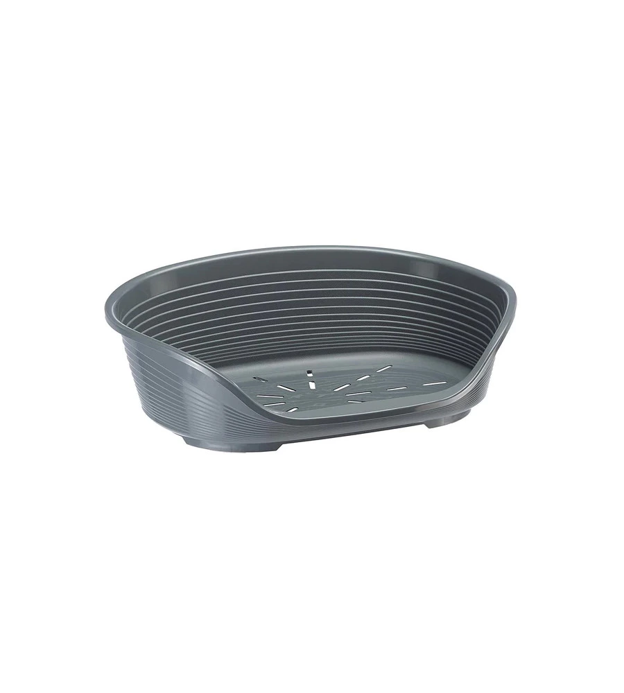 CUCCIA DA INTERNO PER CANI E GATTI "SIESTA DELUXE 4" GRIGIO, 61,5X45X21,5 CM - FERPLAST