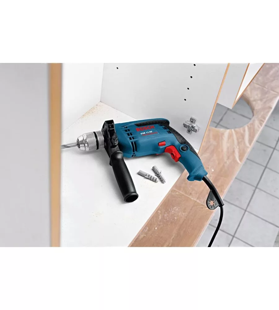 TRAPANO A PERCUSSIONE ELETTRICO BOSCH "GSB 13 RE" 600 W