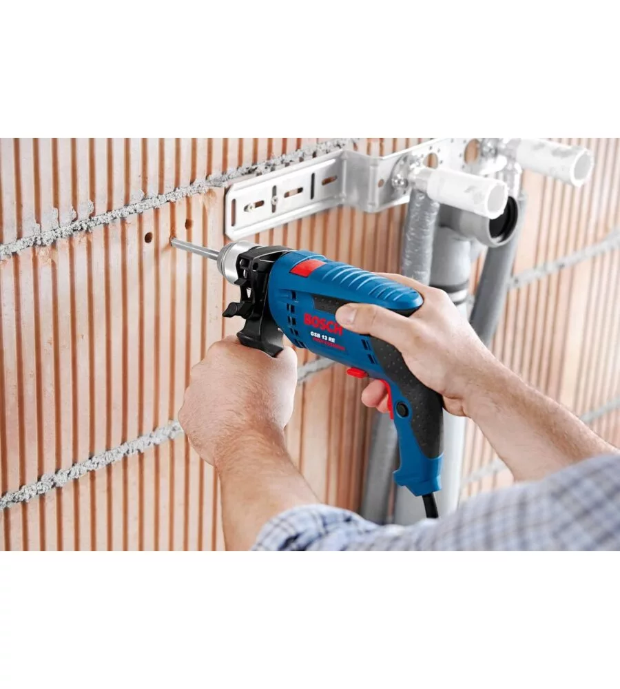 TRAPANO A PERCUSSIONE ELETTRICO BOSCH "GSB 13 RE" 600 W