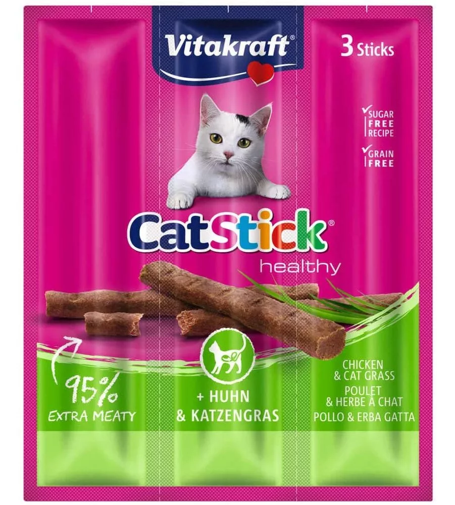 CAT STICK MINI AL POLLO ED ERBA GATTA - VITAKRAFT