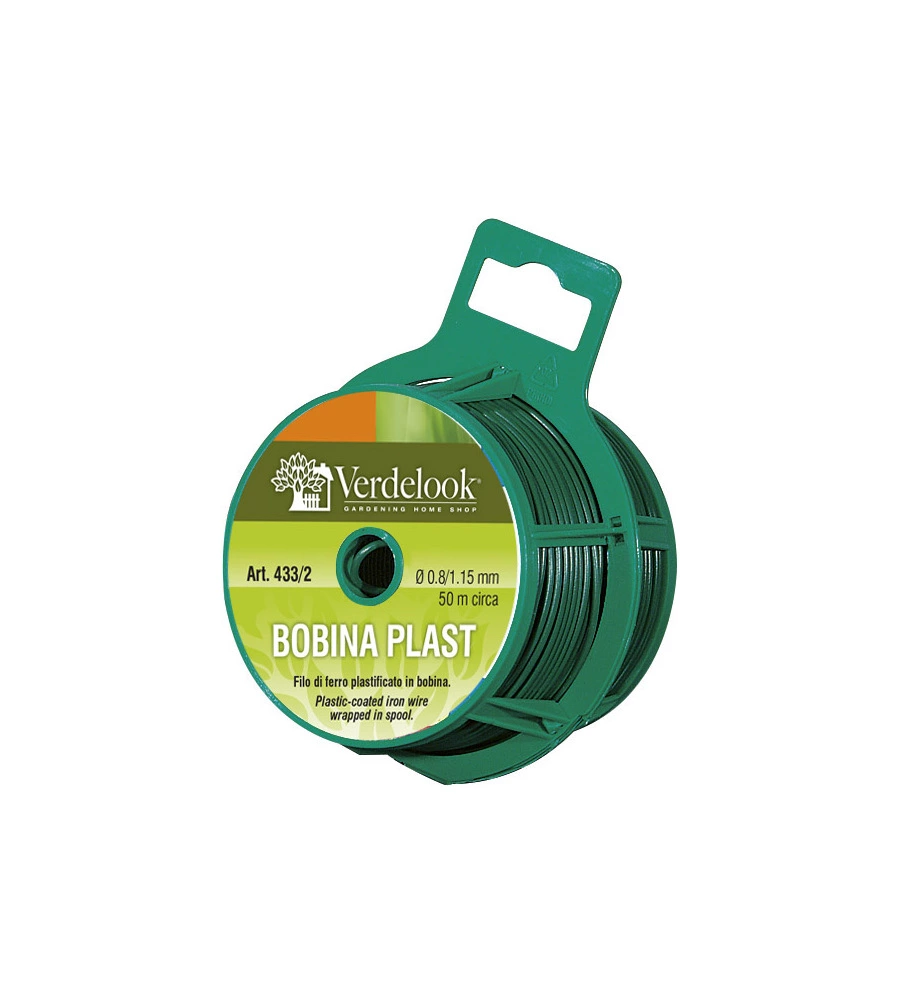 FILO ZINCATO PLASTIFICATO IN BOBINA