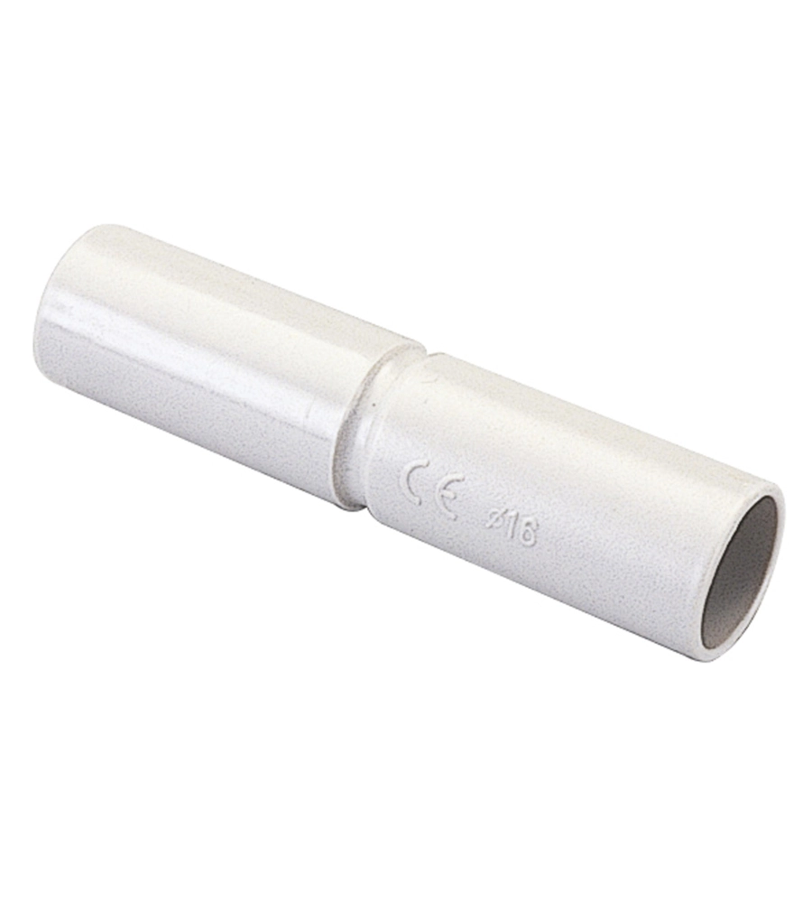POLY POOL - GIUNTO PER TUBI RIGIDI Ø 16 MM IP40 GRIGIO