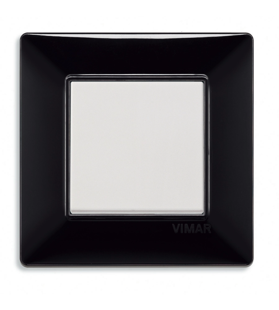 PLACCA 2M NERO PLANA - VIMAR.