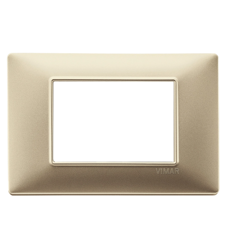 PLACCA 3M CHAMPAGNE OPACO PLANA - VIMAR.