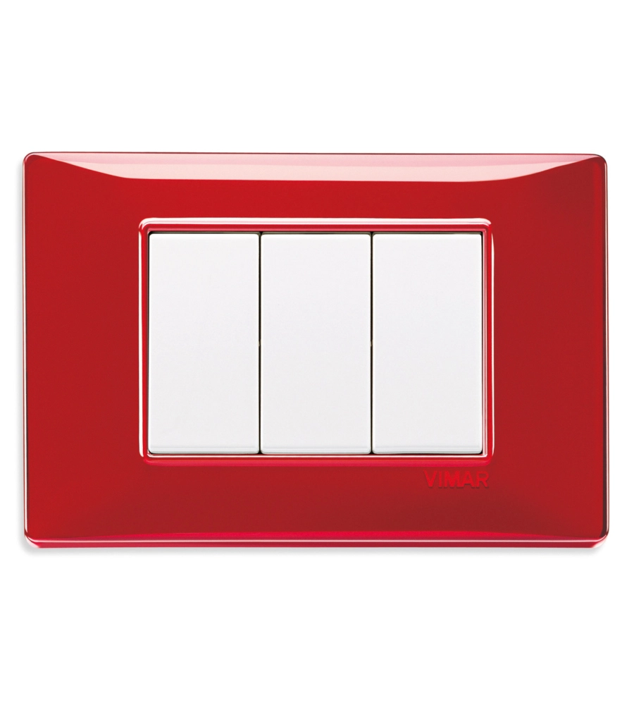 PLACCA 3M REFLEX RUBINO PLANA - VIMAR.