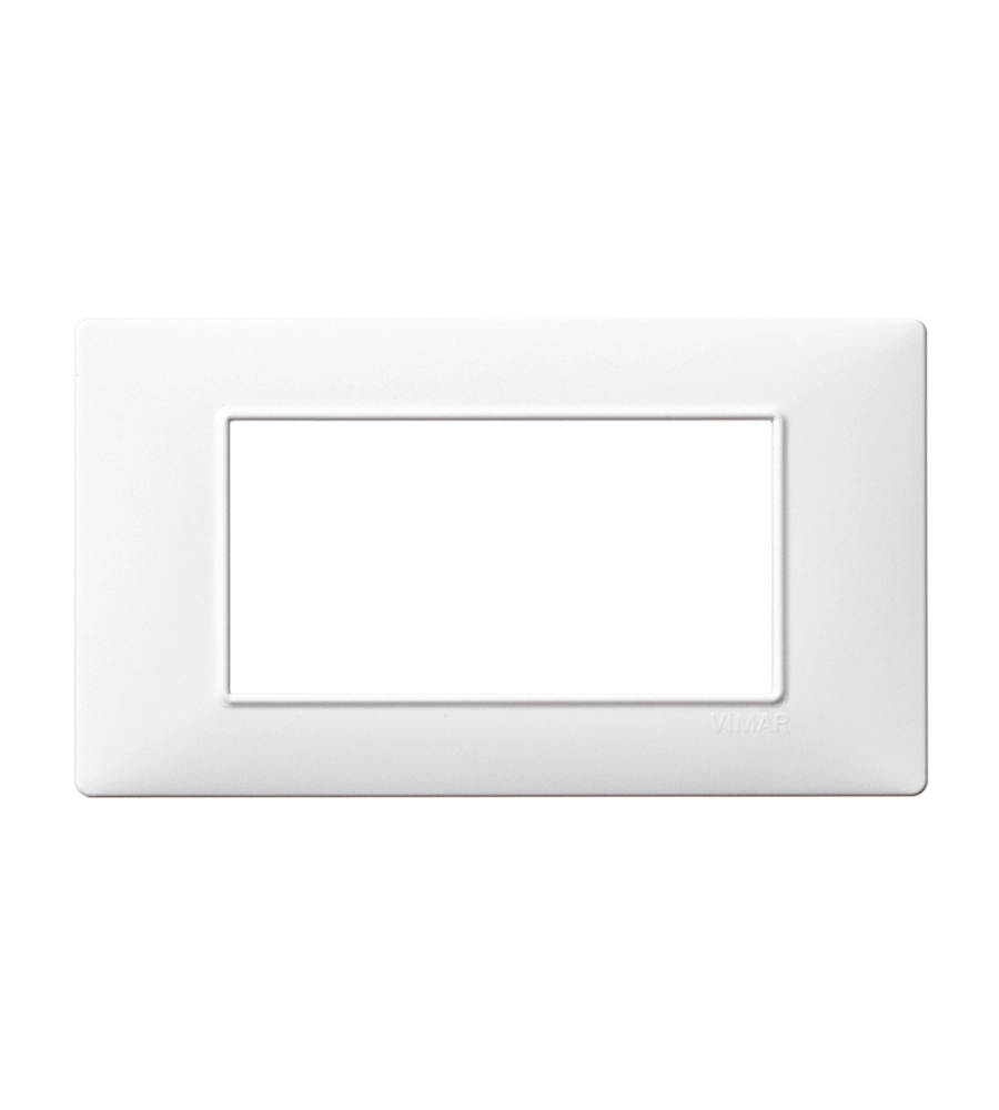 PLACCA 4M BIANCO PLANA - VIMAR.