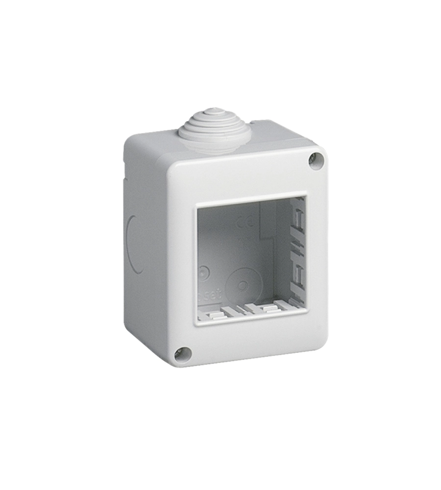 CONTENITORE DA PARETE 2 MODULI VIMAR BIANCO IP40 - COD.0R14802