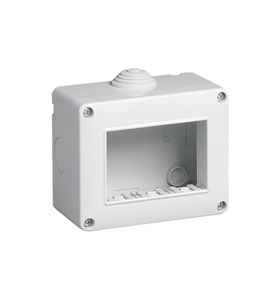 CONTENITORE DA PARETE 3 MODULI VIMAR BIANCO IP40 - COD.0R14803