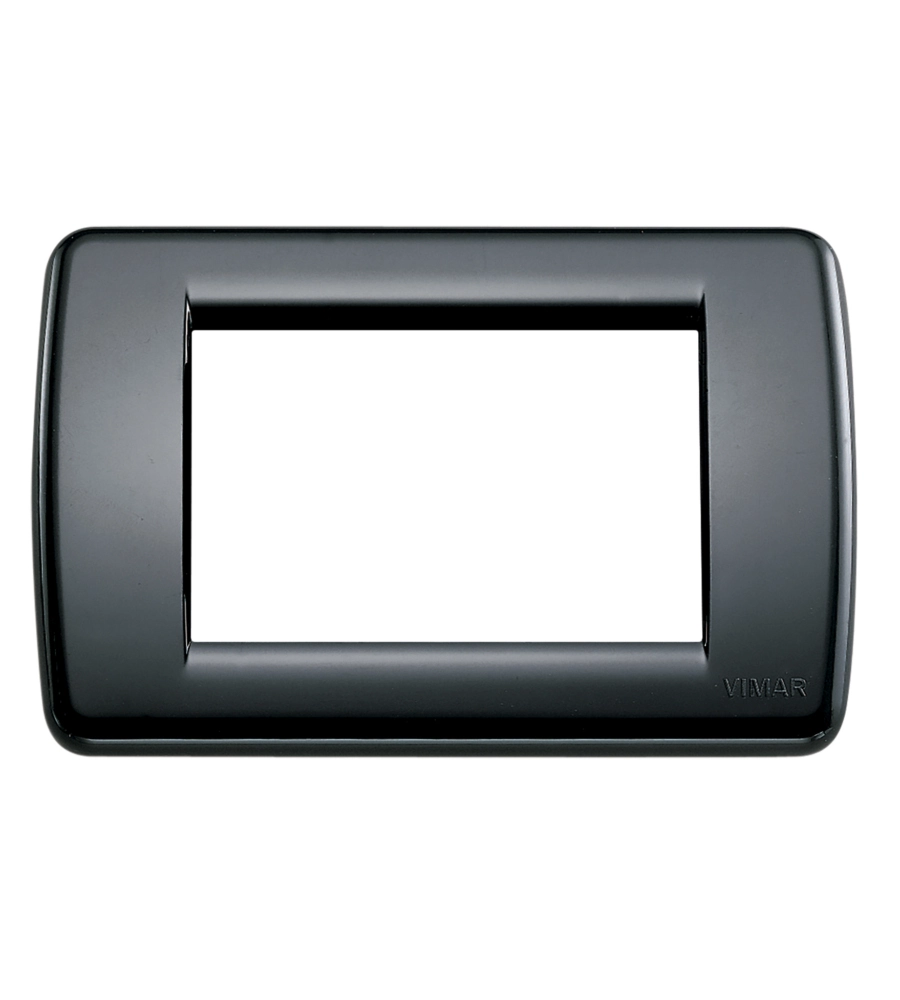 PLACCA RONDO 3M TECN. NERO IDEA - VIMAR.
