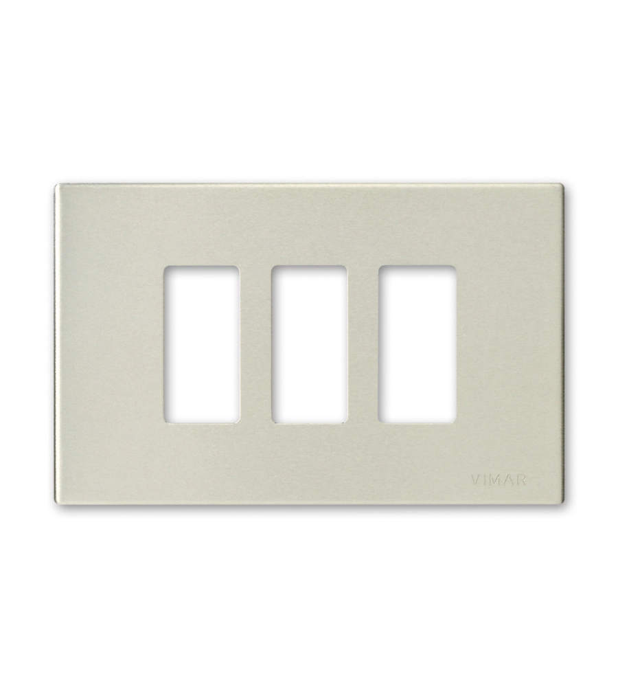 PLACCA 3M ALLUMINIO SCATTO ORO 8000 - VIMAR.