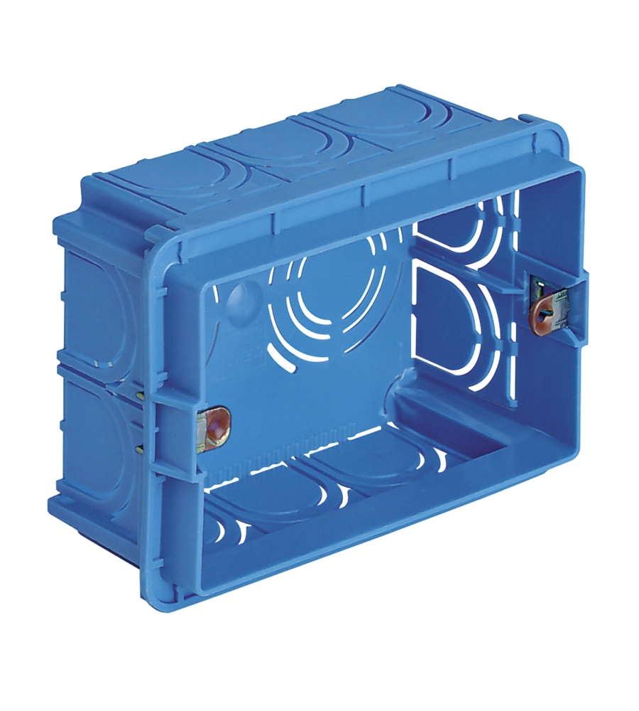 SCATOLA INCASSO RETTANGOLARE 3M AZZURRO - VIMAR.