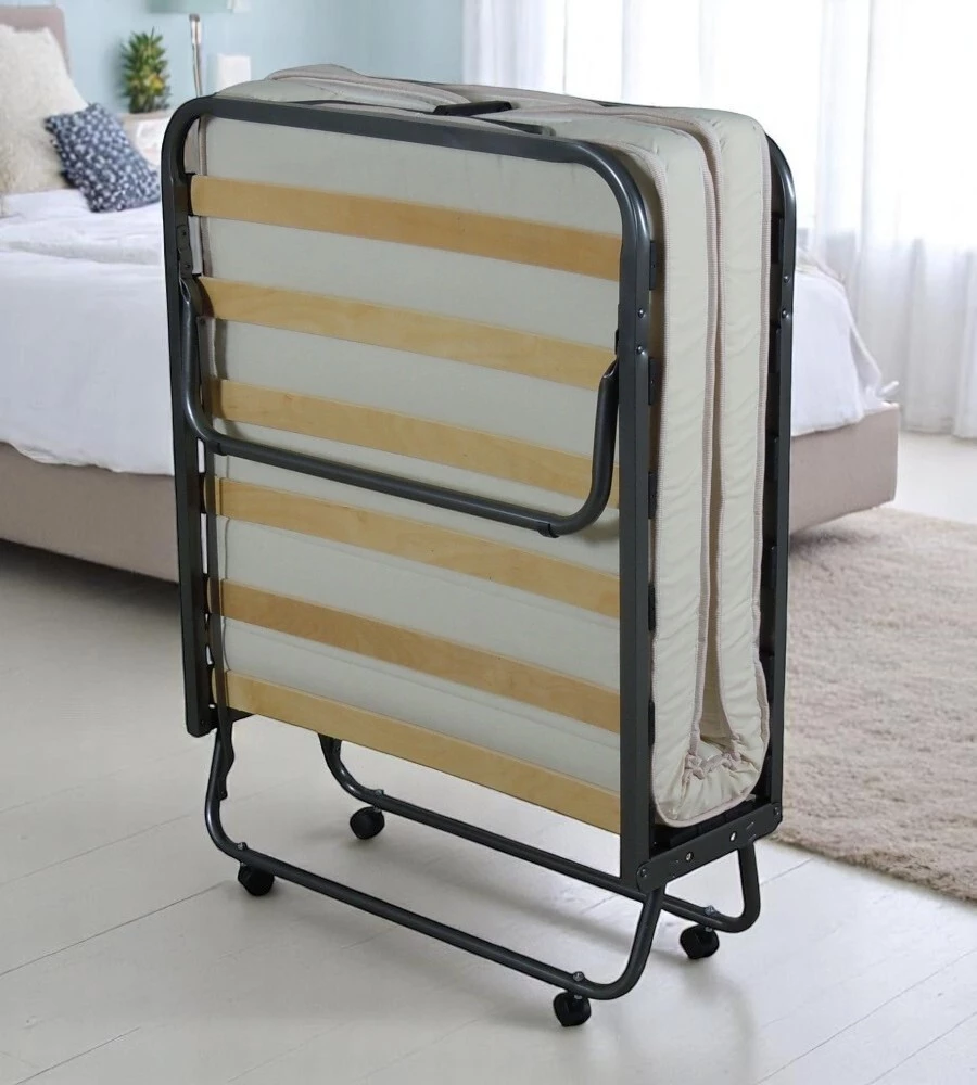 BRANDINA LETTO PIEGHEVOLE CON MATERASSO TRAPUNTATO DA 10 CM 80X200X37 CM