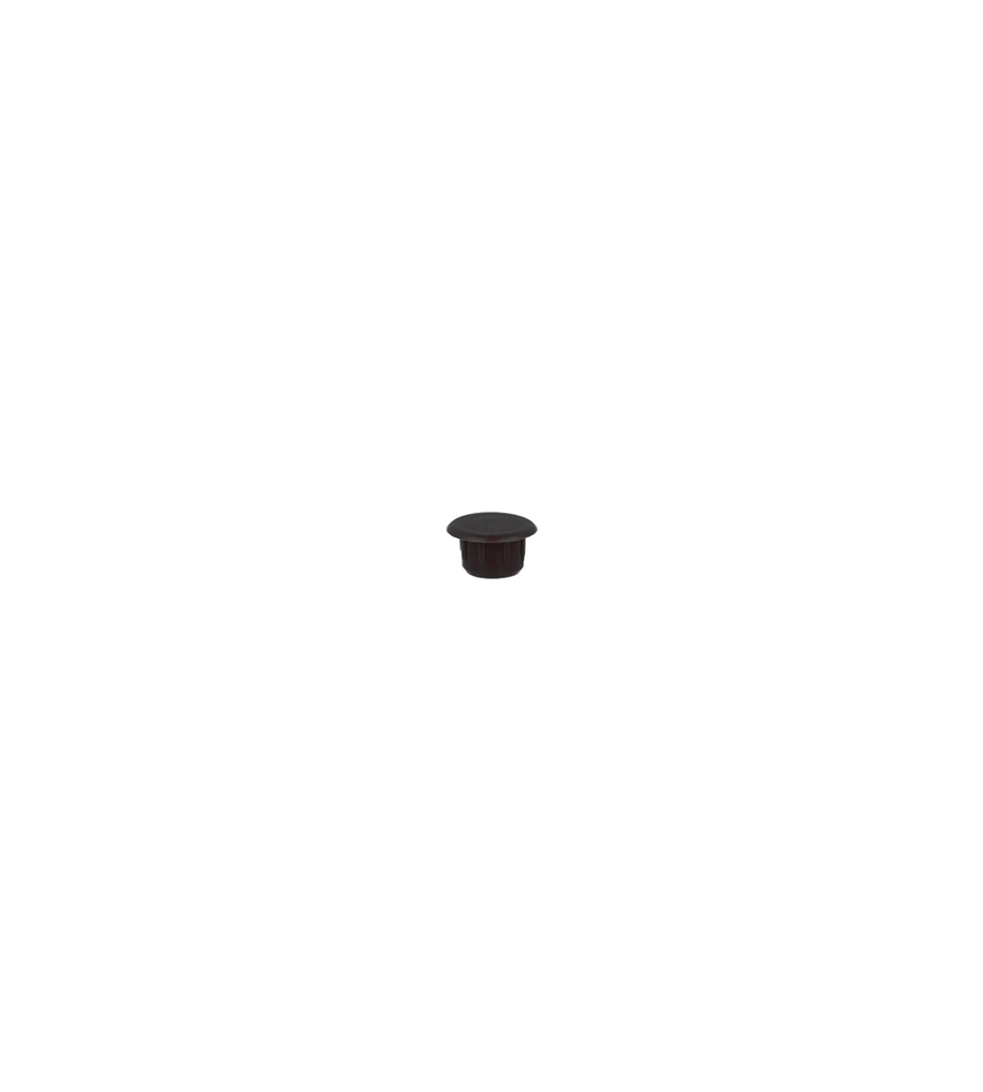 COPRIFORO IN PLASTICA - Ø 5 MM. - NERO - 20 PZ.