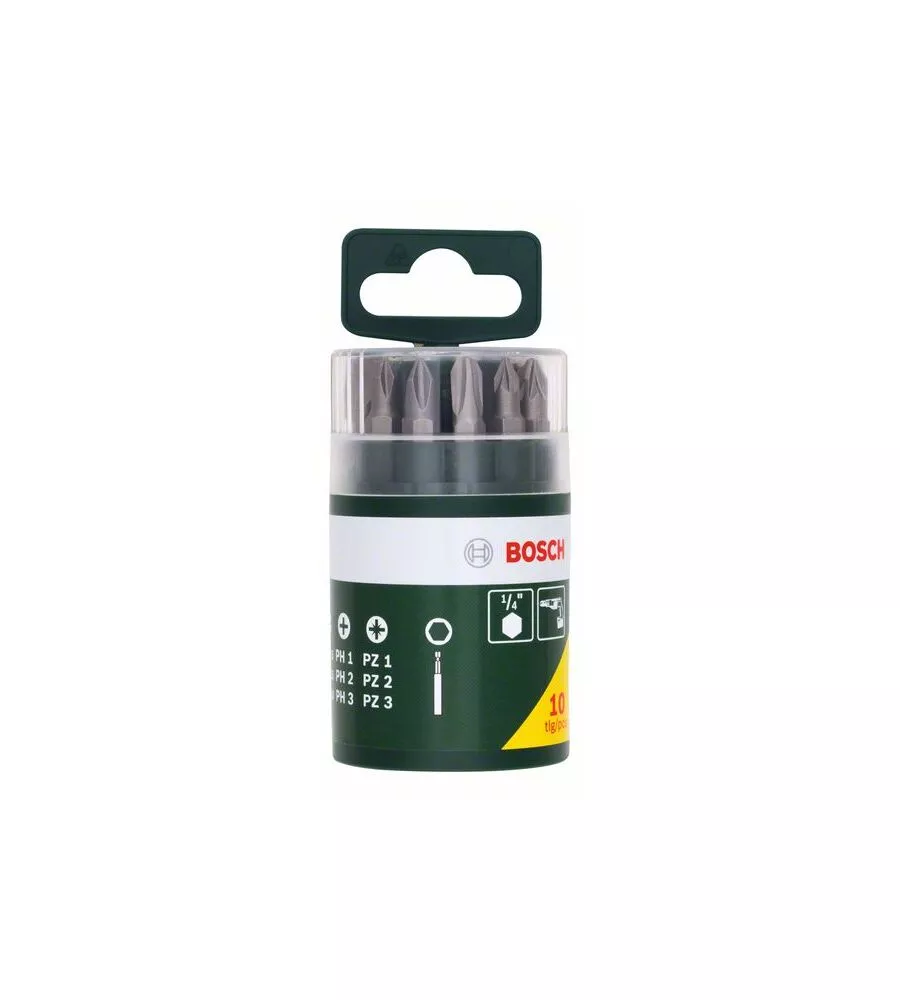 SET BARATTOLO 10 INSERTI PER AVVITATORE BOSCH PH-PZ-TAGLIO