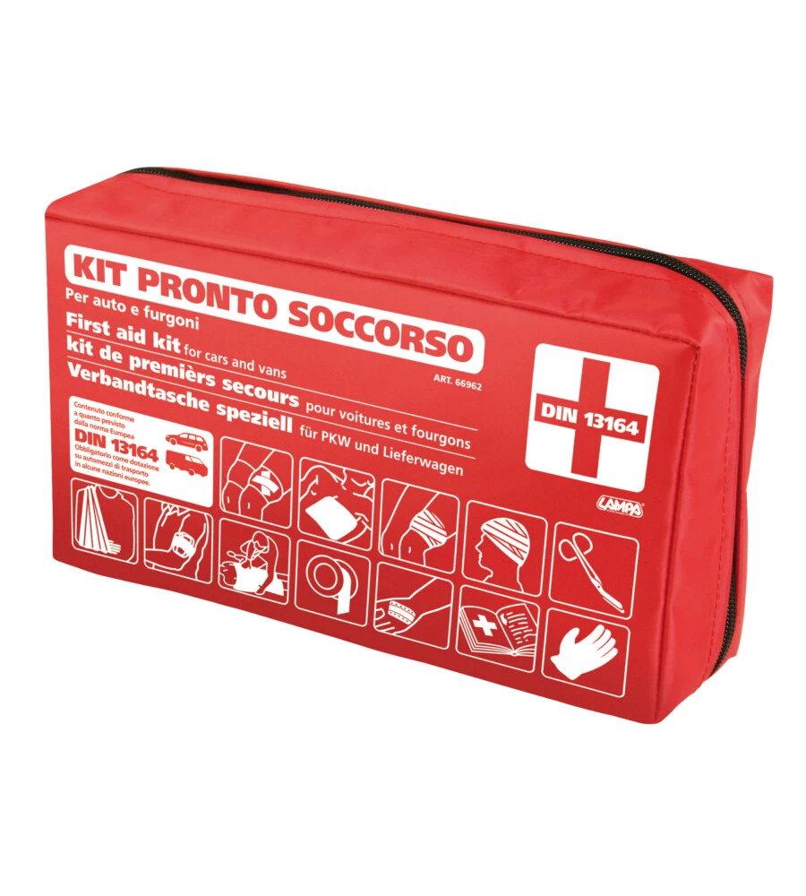 KIT PRONTO SOCCORSO PER AUTO  66962