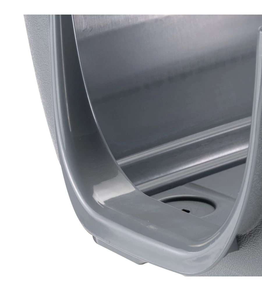 CUCCIA PER CANI DA ESTERNO FERPLAST "KENNY MINI" IN RESINA GRIGIO 40X66X40 CM